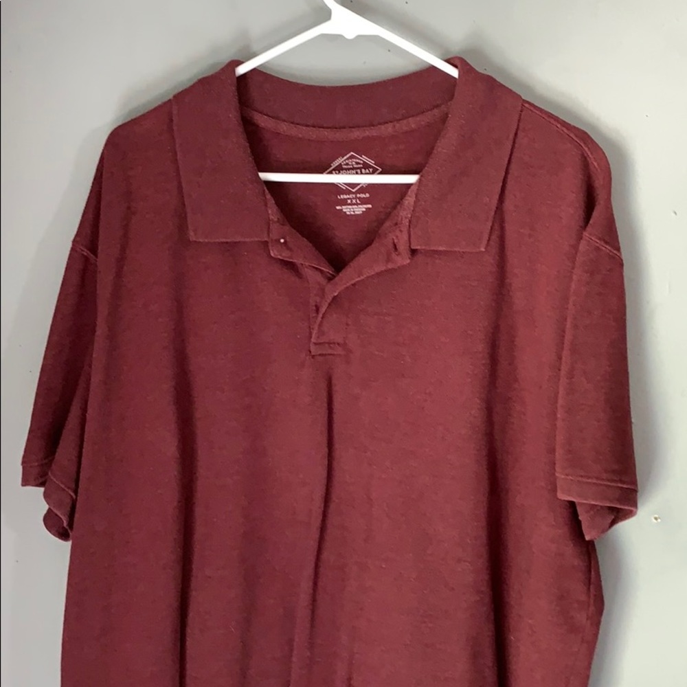 St. Johns Bay Maroon Polo